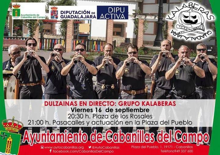 El viernes 16 se celebrará la actuación de dulzaina que quedó aplazada en agosto, con Kalaberas
