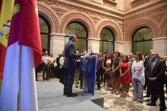 Jos&#233; Manuel Latre reconoce la gran labor de todos los alcaldes y concejales al servicio de la provincia