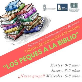 La biblioteca de Valdeluz abre el plazo de inscripción previa para el programa Los peques a la biblio