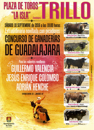 Trillo acogerá el primer Concurso de Ganaderías que se celebra con novillos 100% de Guadalajara