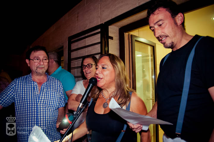 Yebes se sumerge de lleno en sus fiestas patronales con la lectura del pregón a cargo de la Peña El Patio