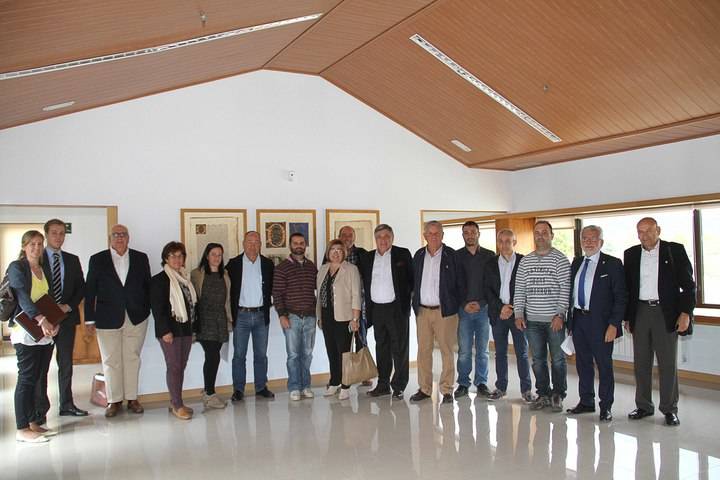 Tamajón acoge una reunión de Vicepresidencias de la Federación de Asociaciones y Municipios con Centrales Hidroeléctricas y Embalses 