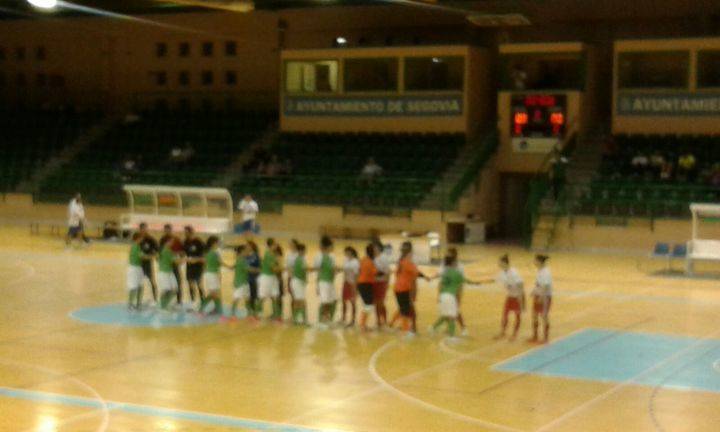 Trabajada vitoria del FSF Alovera en el Pedro Delgado de Segovia