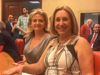 Silvia Valmaña, en la Diputación Permanente del Congreso