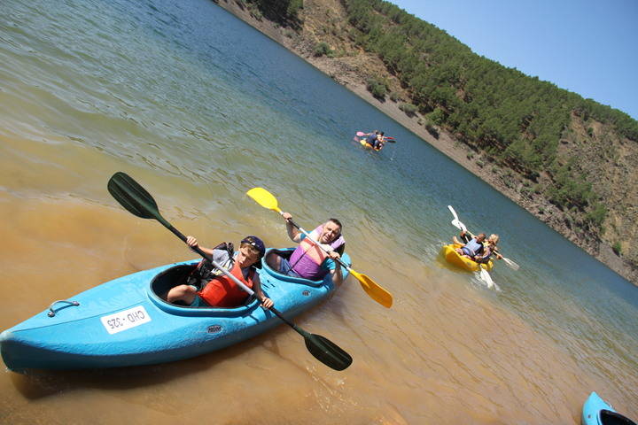 Piraguas y mariposas para iniciar la Semana Cultural y deportiva de Tamajón