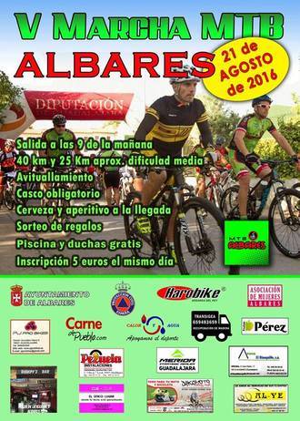Albares celebra este domingo 21 de agosto su V Marcha MTB