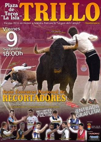La plaza de toros ‘La Isla’ de Trillo acoge este viernes un Concurso Nacional de Recortadores
