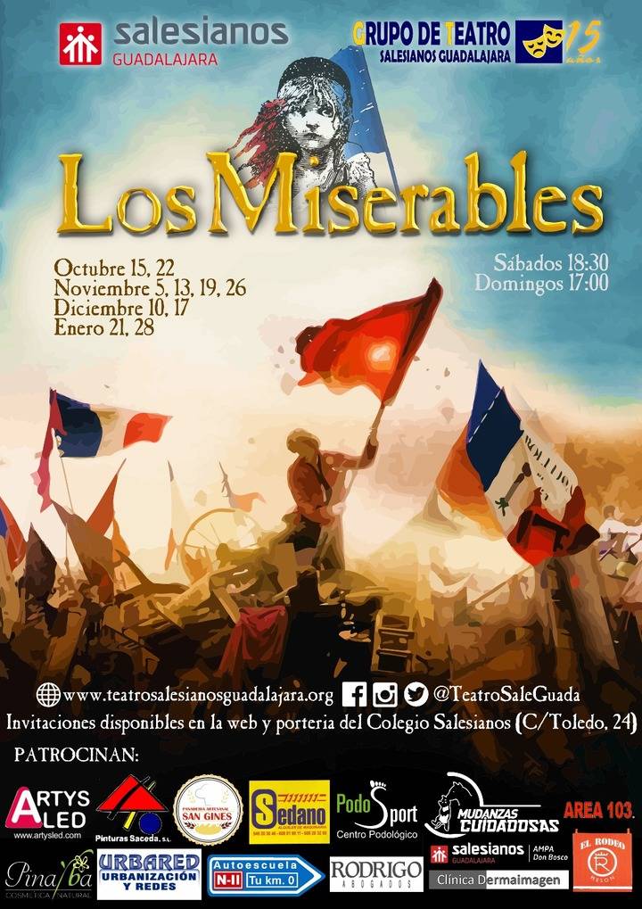 ‘Los Miserables, el musical’, en Salesianos Guadalajara