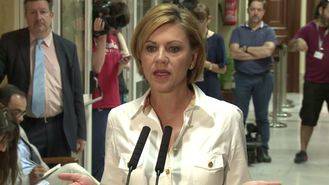 Cospedal: “Hay que saber si el bloqueo del PSOE nos lleva a terceras elecciones o a la formación de un gobierno de toda la izquierda y los independentistas”
