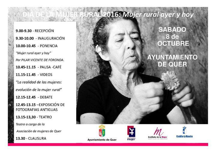 Quer acoge la celebración comarcal del Día de la Mujer Rural