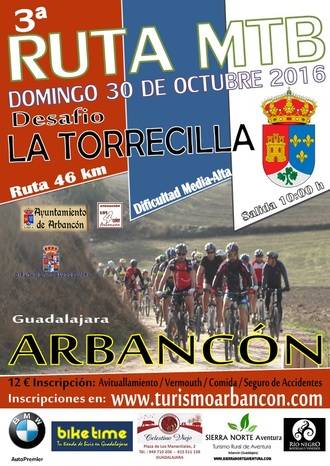 Naturaleza y deporte en la 3ª Ruta MTB Desafía de La Torrecilla