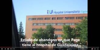 Un vídeo vuelve a mostrar el “abandono” que sufre el Hospital de Guadalajara