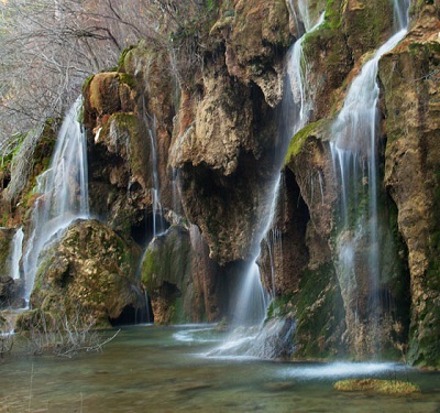 La belleza de la naturaleza se puede comprobar en el nacimiento del río Cuervo.