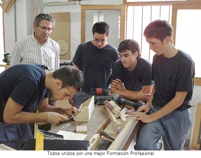 Todos unidos por una mejor Formación Profesional Todos unidos por una mejor Formación Profesional